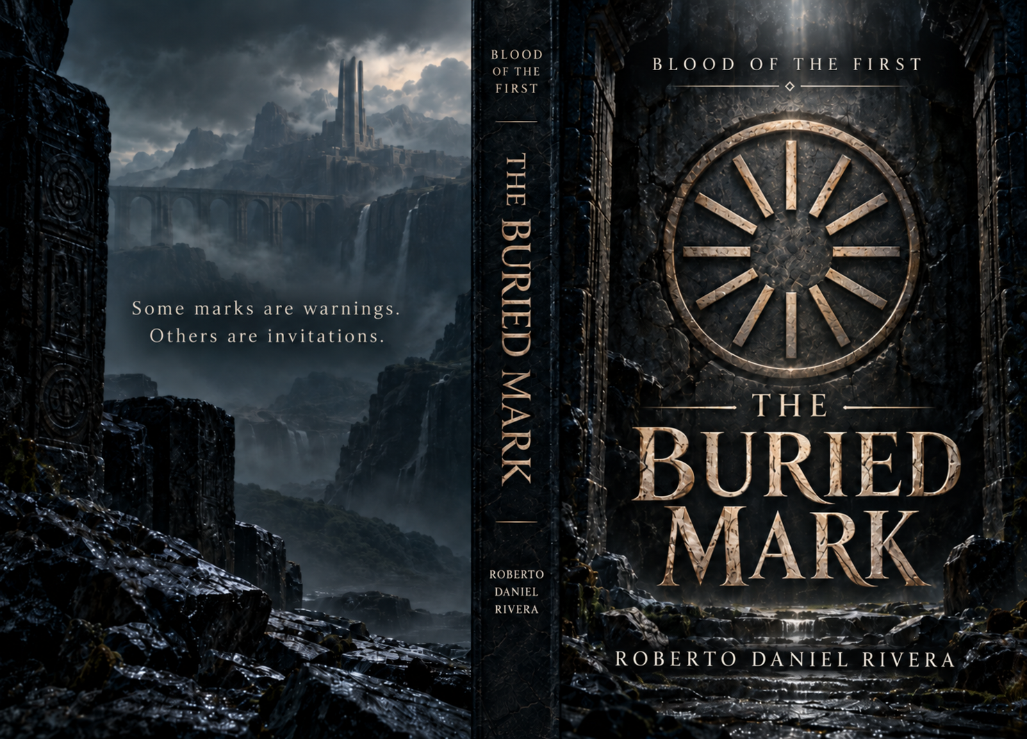The Buried Mark cover by Roberto Daniel Rivera